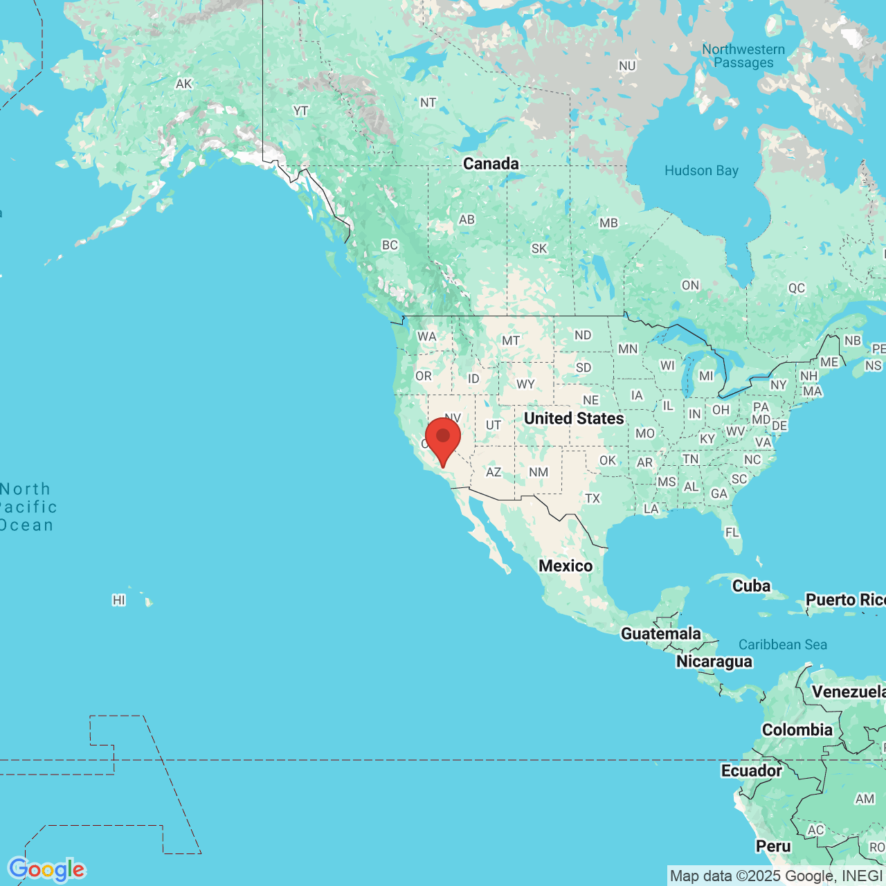 Google map image of our location in 42543 8th St W Lancaster, CA